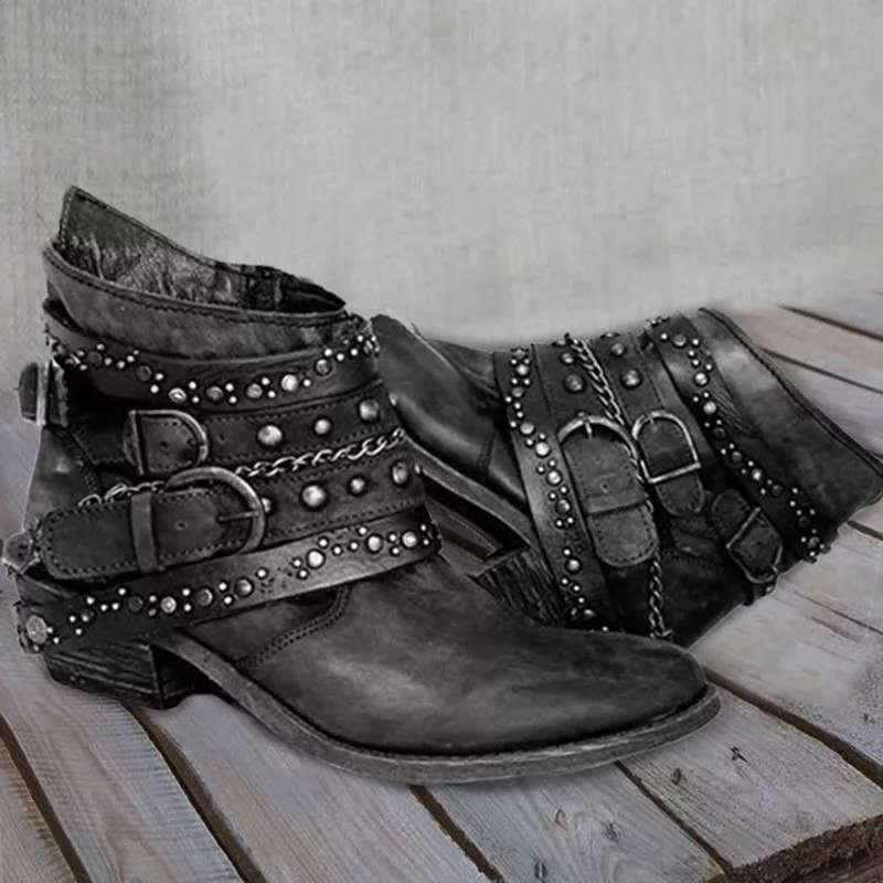 Elegante Vintage-Stiefel