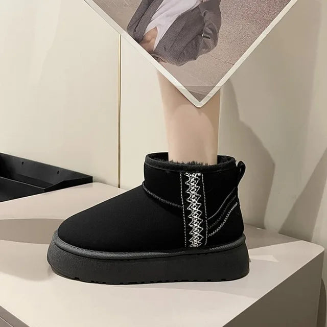 Elegante Damenstiefel Mit Innenfutter