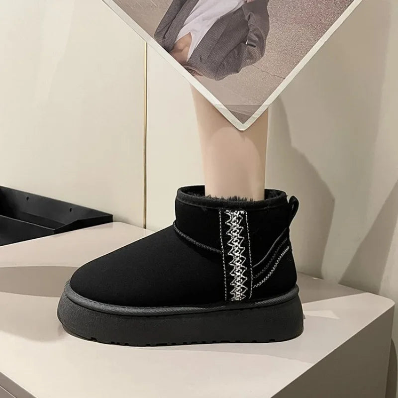 Elegante Damenstiefel Mit Innenfutter