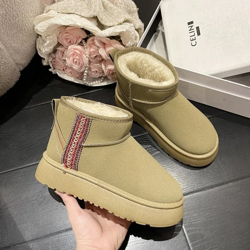 Elegante Damenstiefel Mit Innenfutter