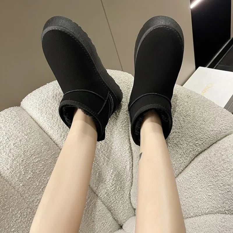Elegante Damenstiefel Mit Innenfutter