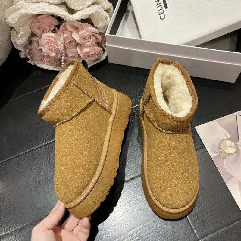 Elegante Damenstiefel Mit Innenfutter
