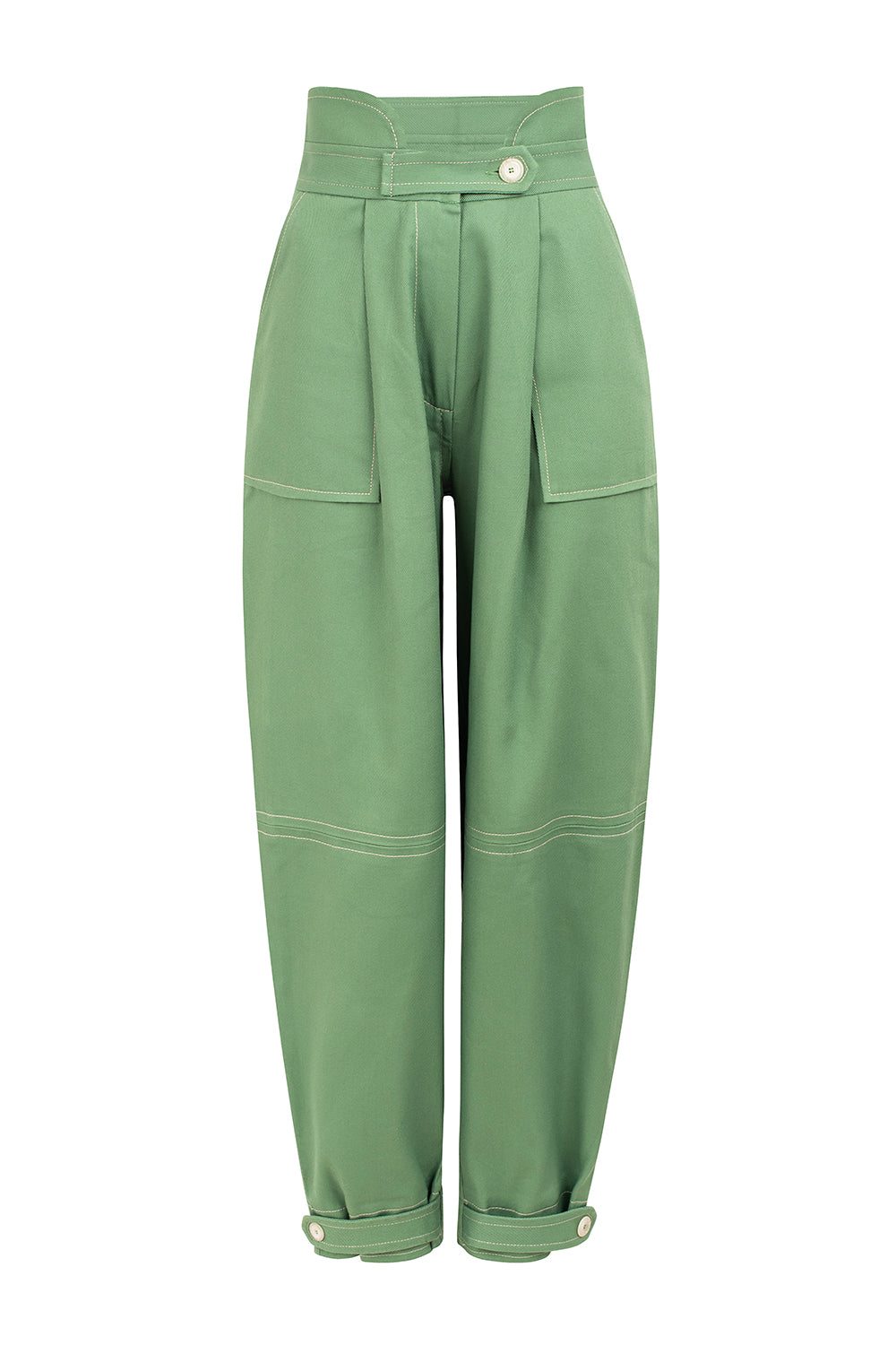 Hose Mit Detailliertem Ballonschnitt