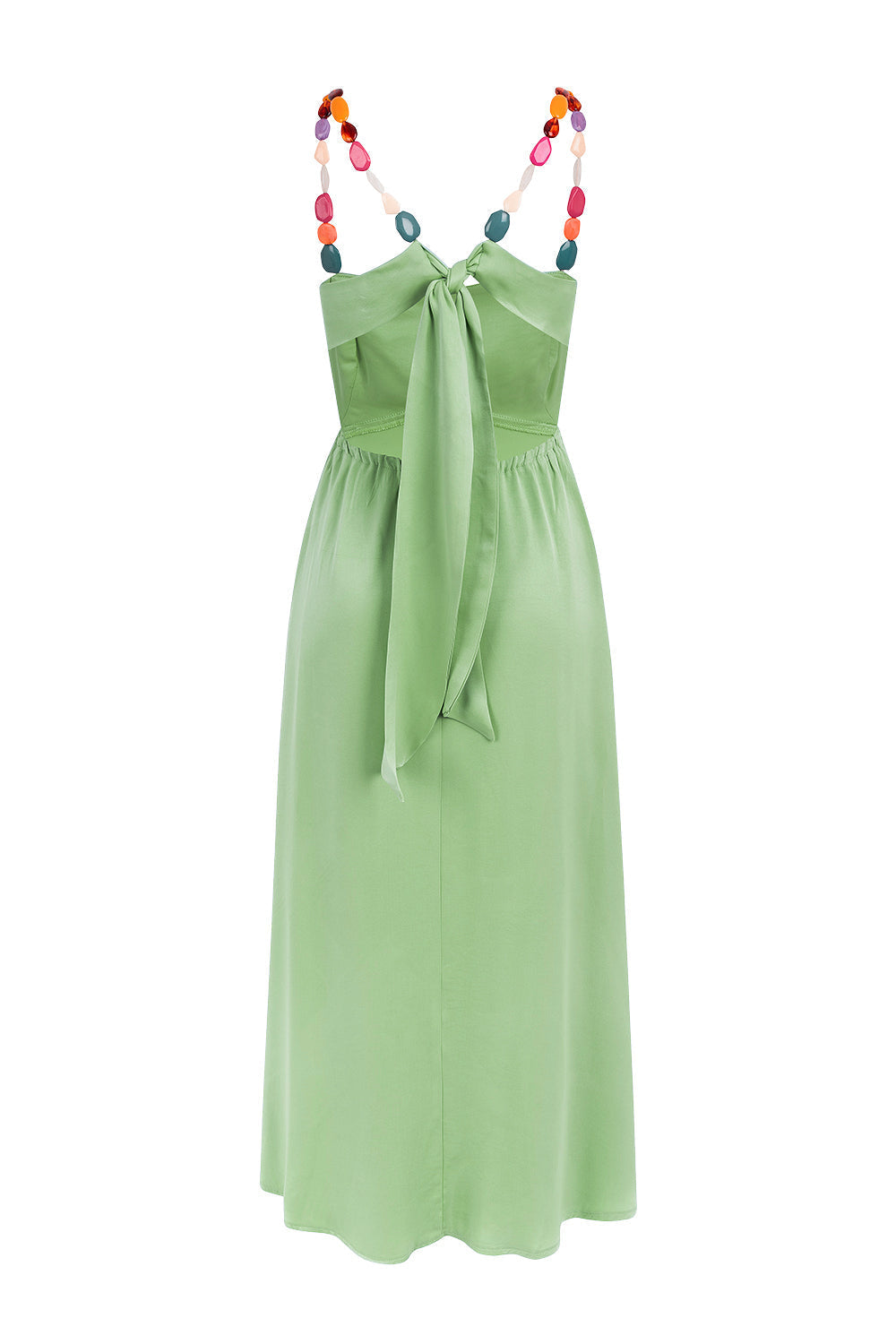 Elegantes Rückenfreies Midikleid