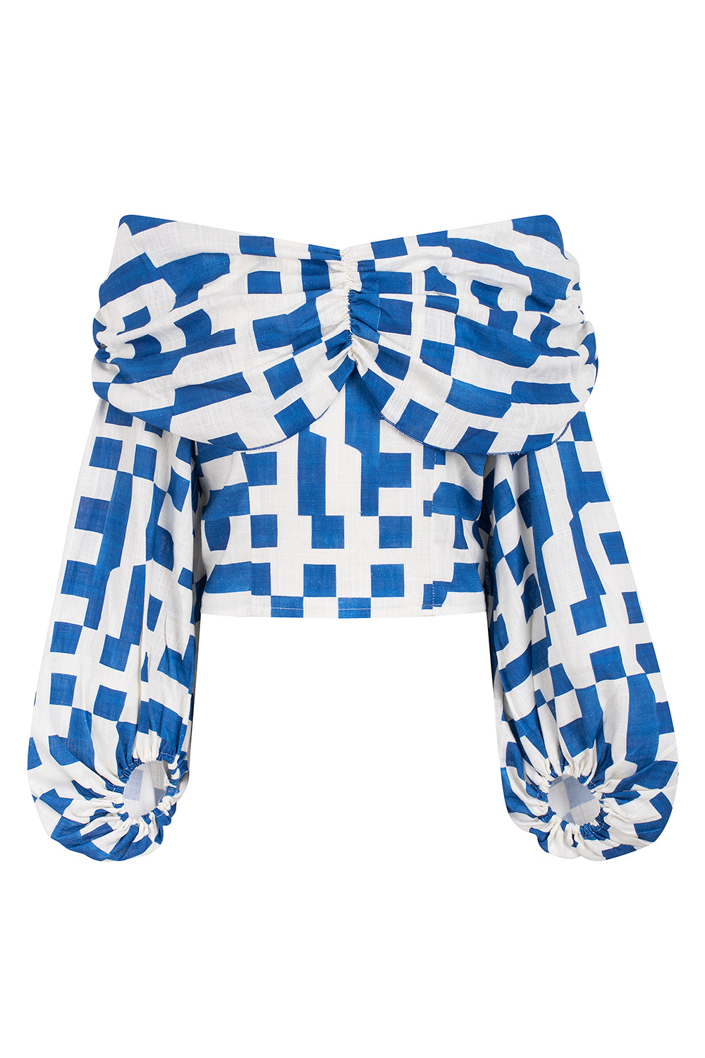 Stilvolles Design, Farbenfrohe Low-Cut-Bluse