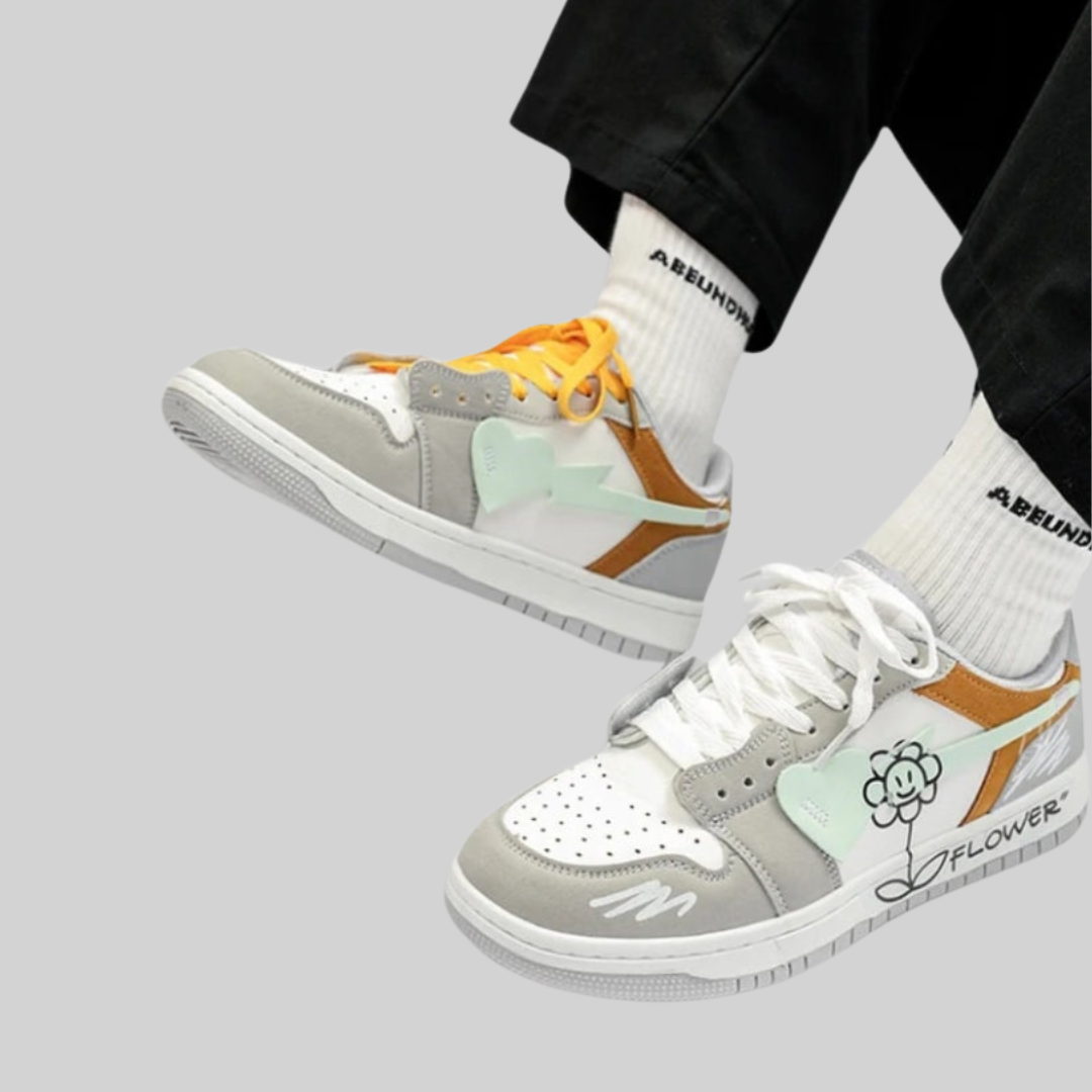 Sneakers - Stylisch - Atmungsaktiv Hip-Hop Punk Graffiti Design