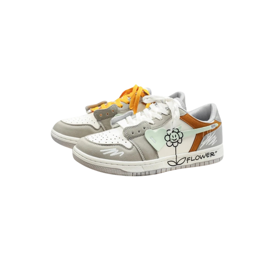 Sneakers - Stylisch - Atmungsaktiv Hip-Hop Punk Graffiti Design