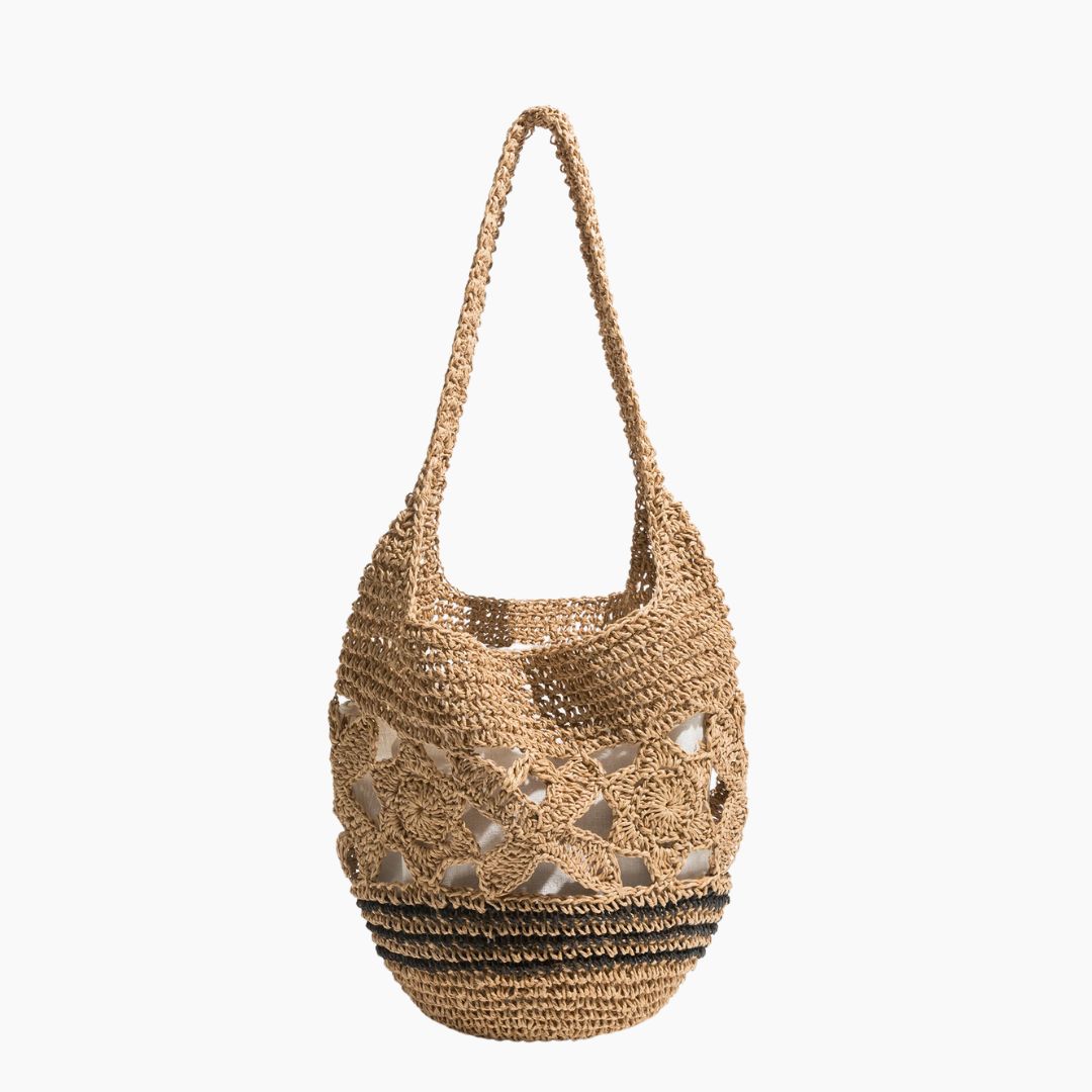Strohtasche Mit Elegantem Design