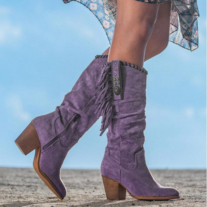 Stilvolle Stiefel İm Westernstil