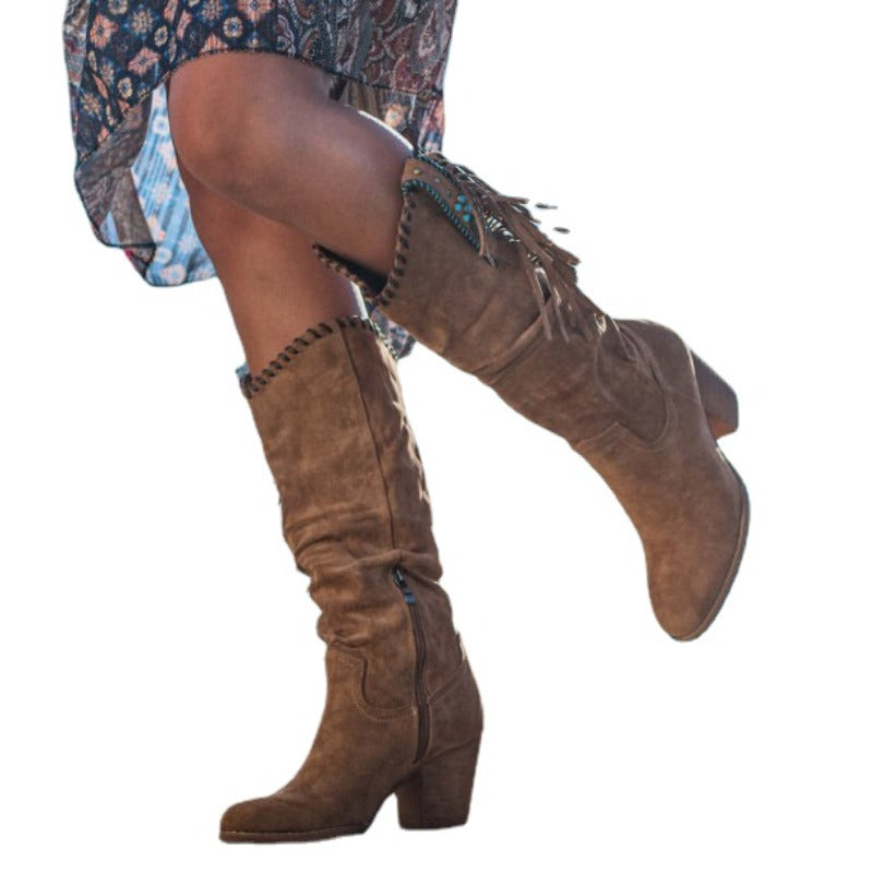 Stilvolle Stiefel İm Westernstil