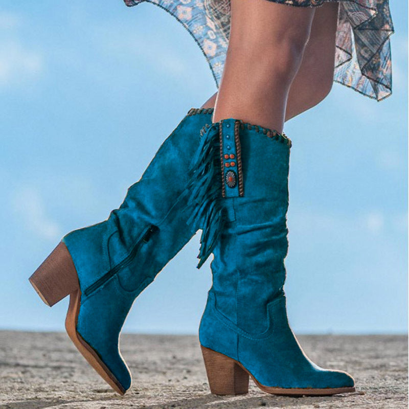 Stilvolle Stiefel İm Westernstil