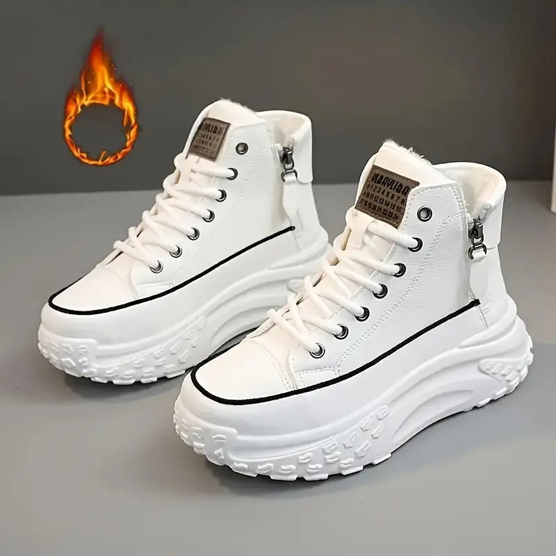 Gefütterte Damenstiefel