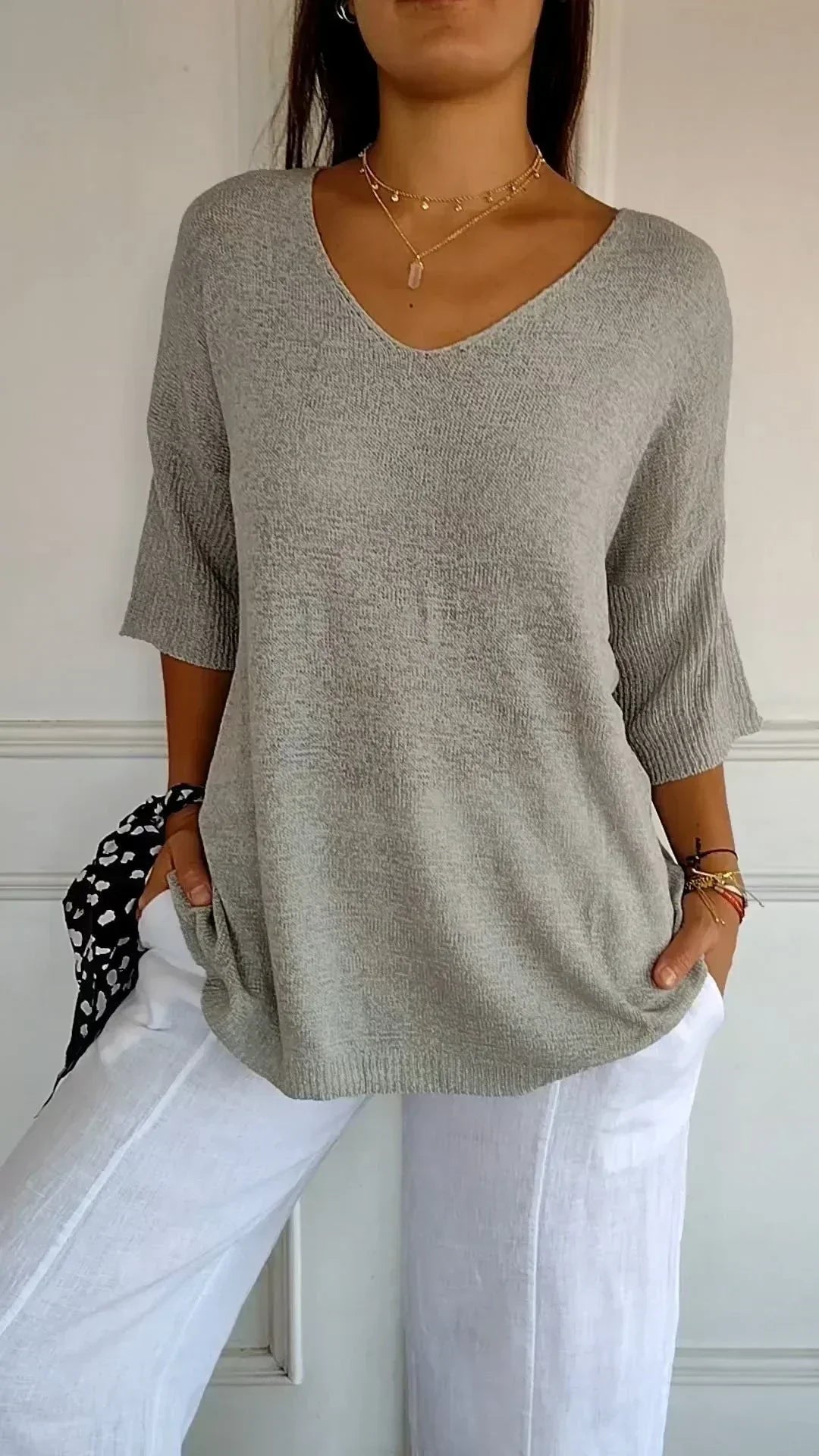 Bequemer Und Stylischer Winterpullover