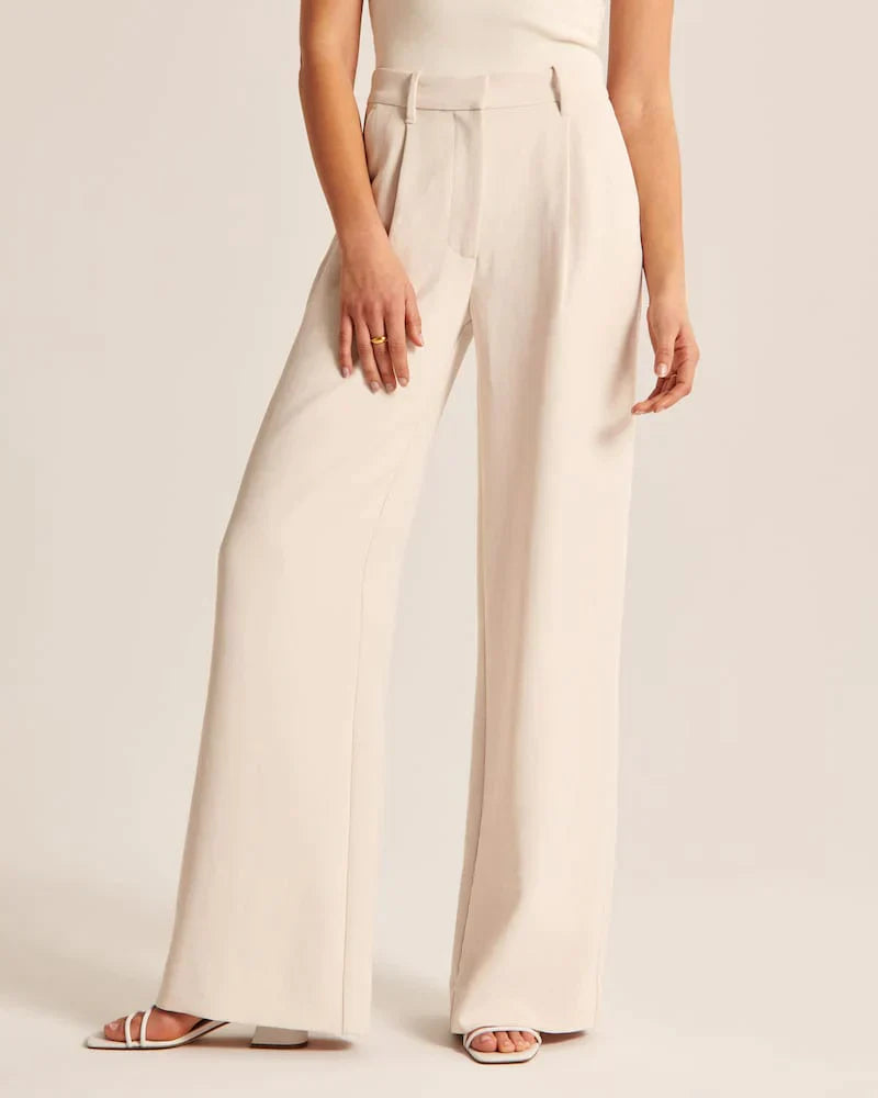 Stylische Design-Stoffhose