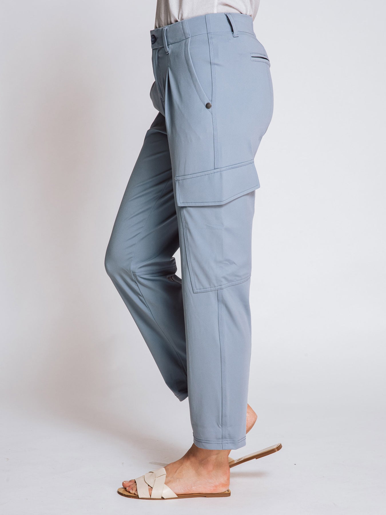 Stylische Hose Mit Cargotaschen-Design