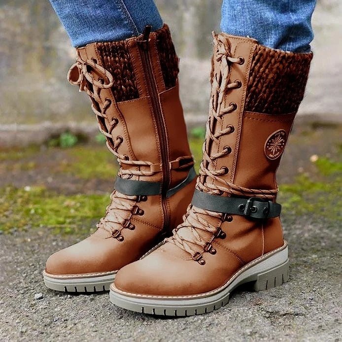 Bequeme Damenstiefel: Eleganz Und Komfort Mit Rutschfester Sohle