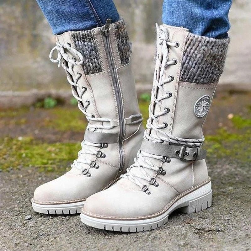 Bequeme Damenstiefel: Eleganz Und Komfort Mit Rutschfester Sohle