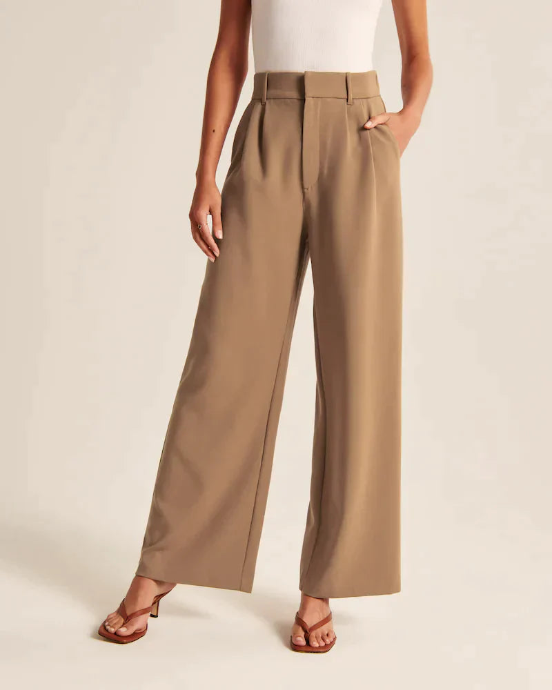 Stylische Design-Stoffhose