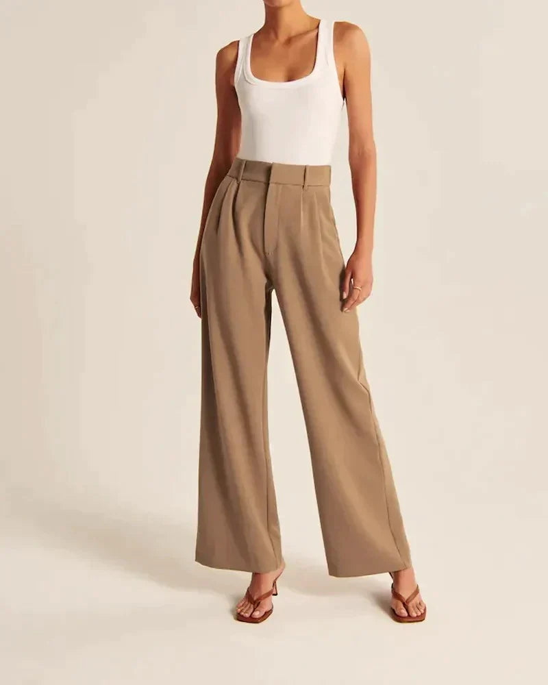 Stylische Design-Stoffhose