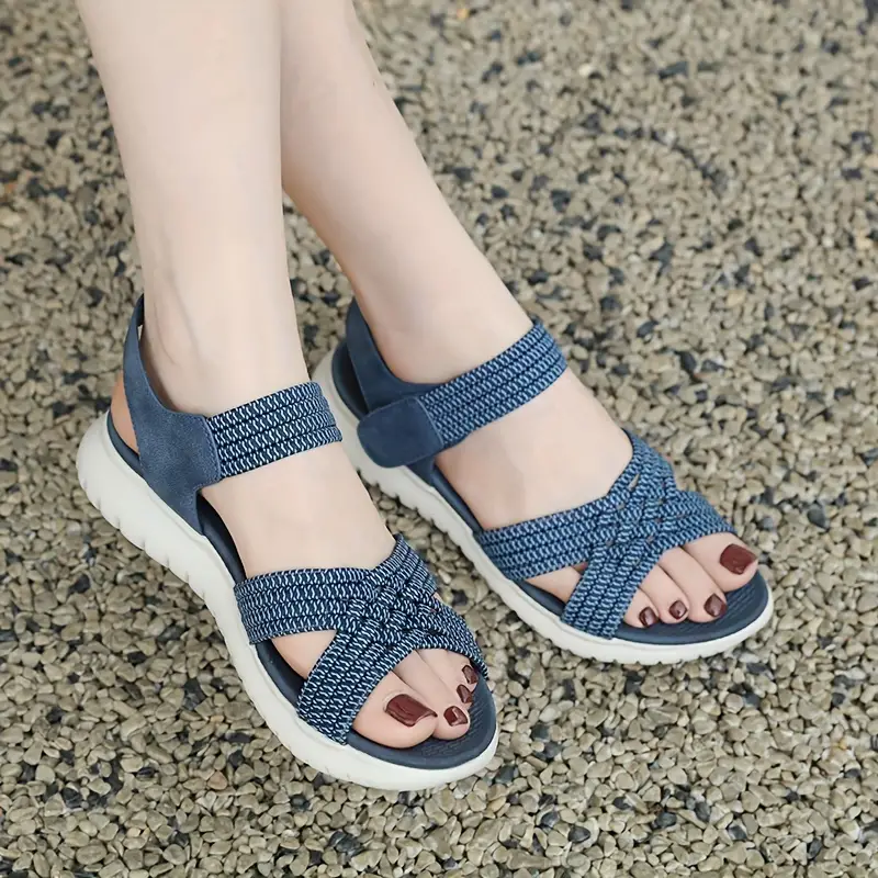 Sandalen Mit Schlichtem Design