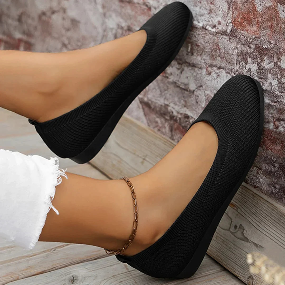 Orthopädische Ballerinas Für Damen – Weiche Sohle Und Atmungsaktives Design
