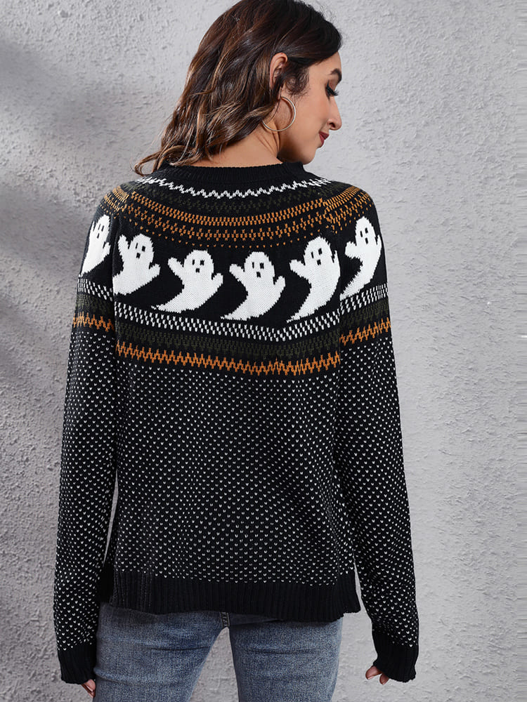 Strickpullover İm Retro-Design