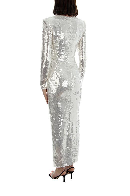 Paillettenkleid Mit Cut-Details