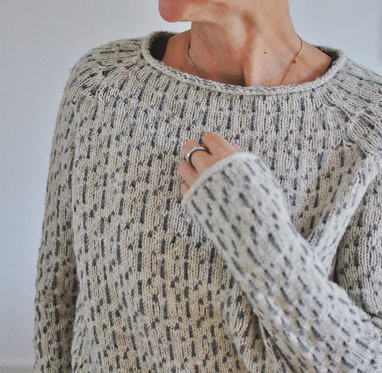 Pullover Mit Strickdetails İm Stilvollen Design