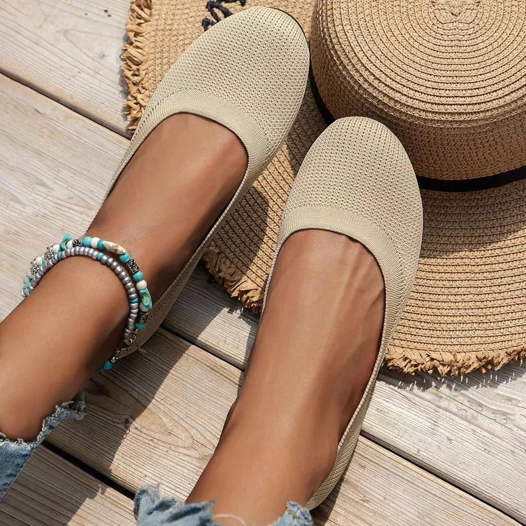 Orthopädische Ballerinas Für Damen – Weiche Sohle Und Atmungsaktives Design
