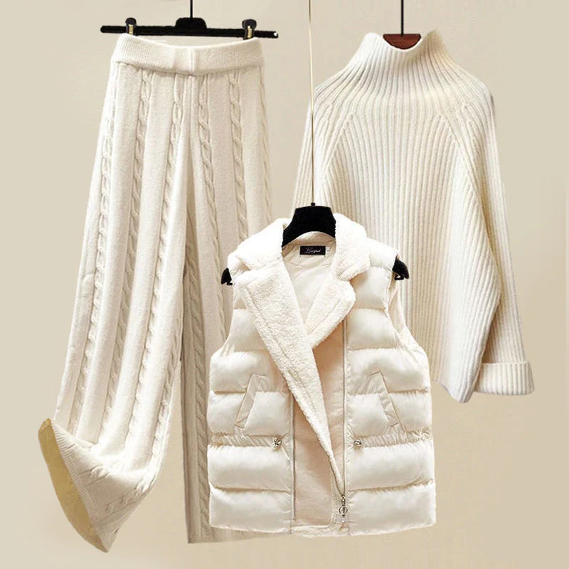 3-Teiliges Elegantes Set İm Winterdesign