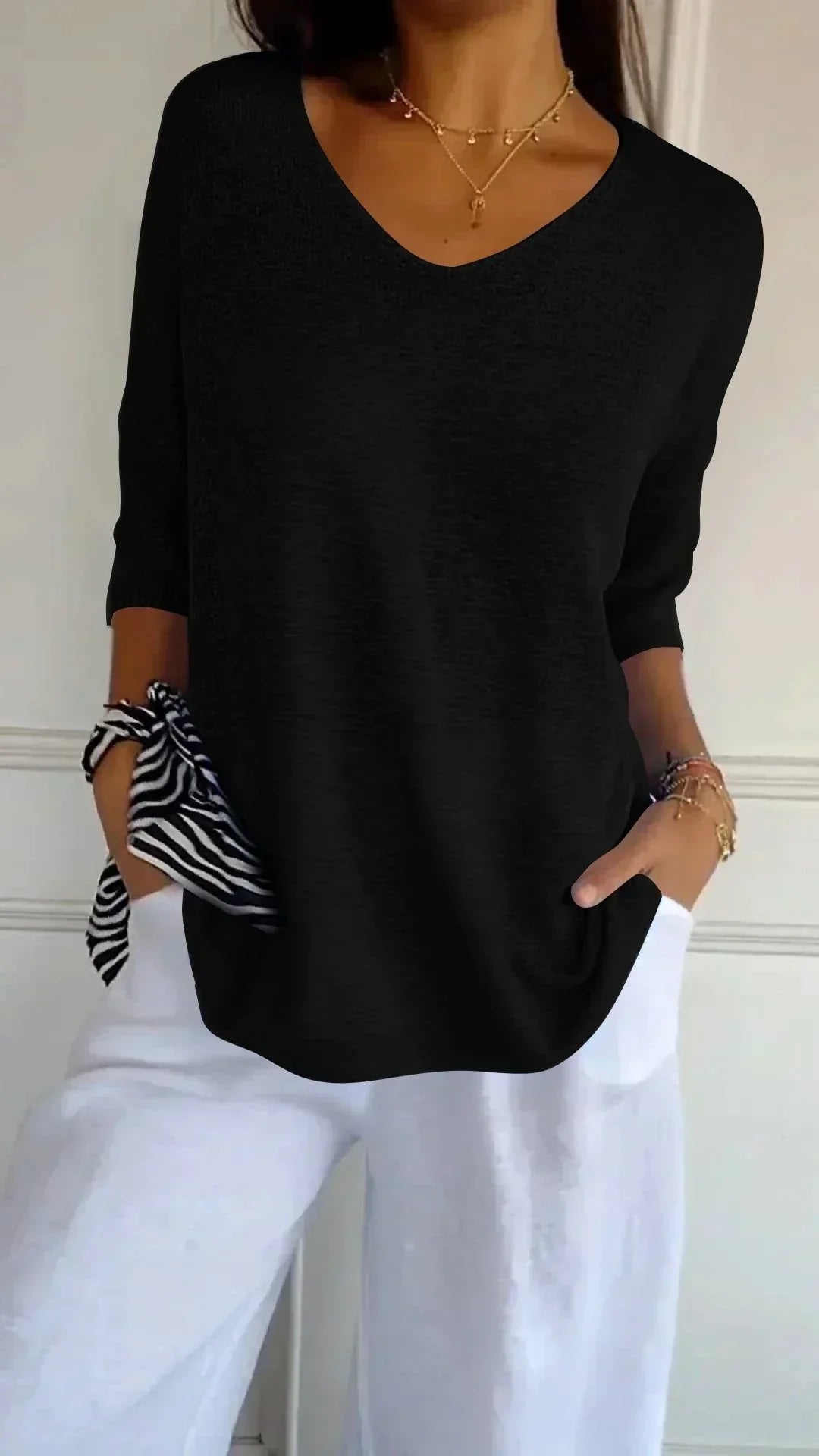 Bequemer Und Stylischer Winterpullover