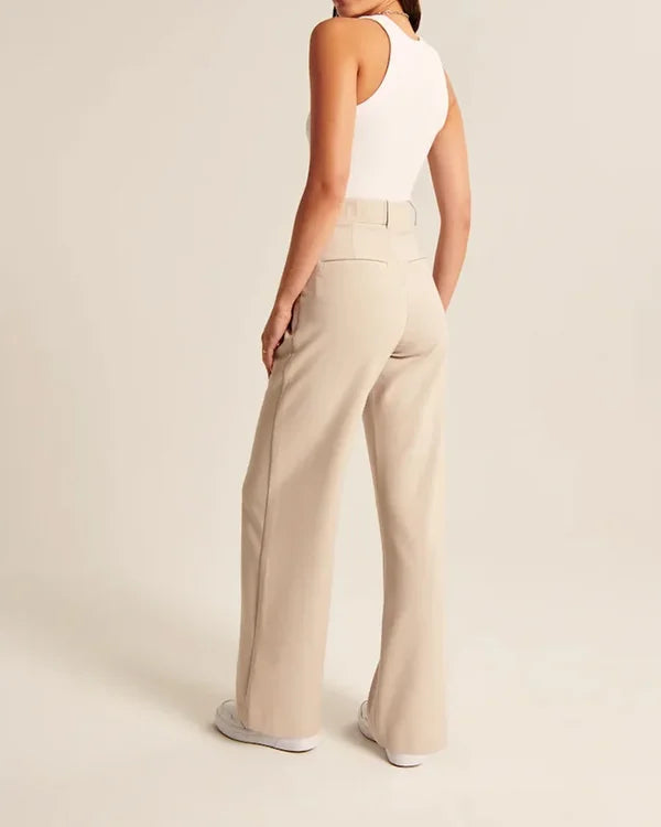 Stilvolles Design Elegante Stoffhose