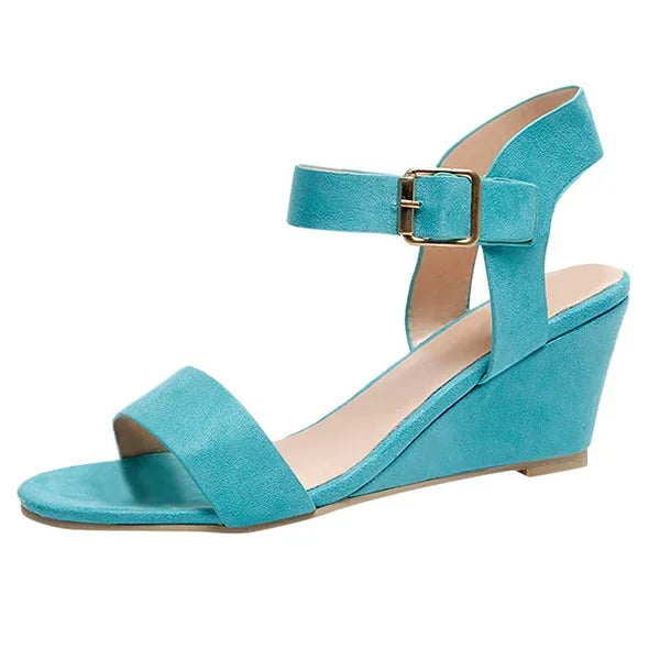 Orthopädische Plateausandalen Mit Schnalle