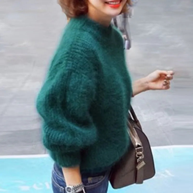 Strickpullover Mit Stylischem Design