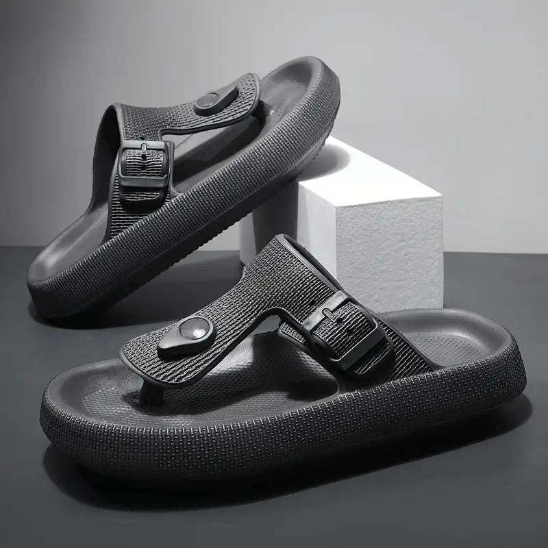 Elegante Slipper Mit Schnallendetail