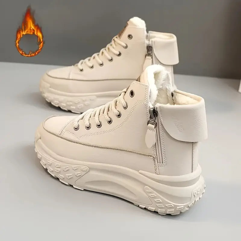 Gefütterte Damenstiefel