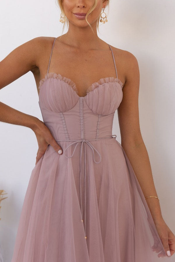 Fairytale Maxikleid Mit Dünnen Trägern