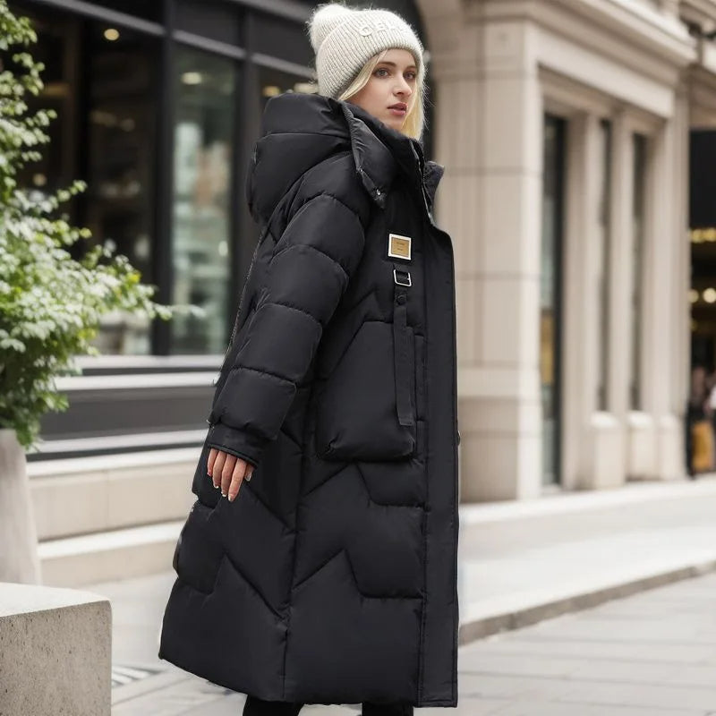 Luxus Damen Wintermantel