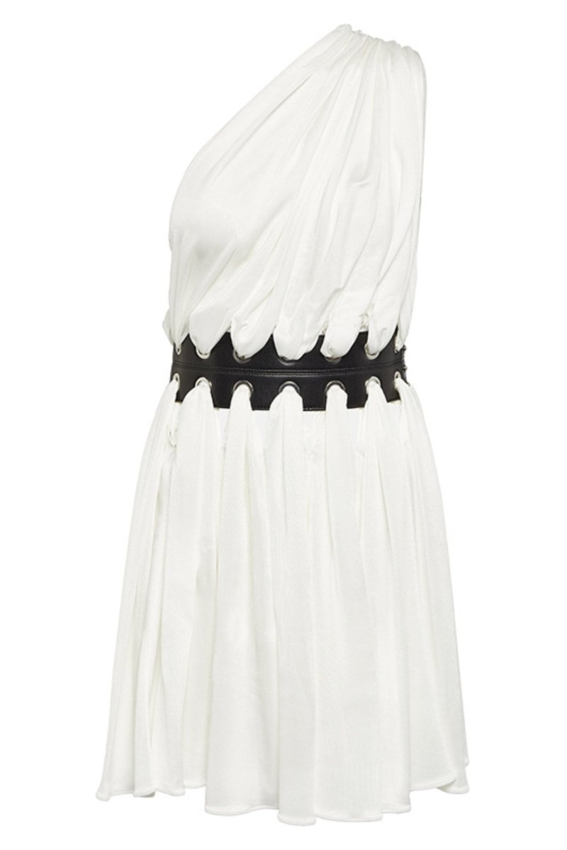 One-Shoulder-Minikleid