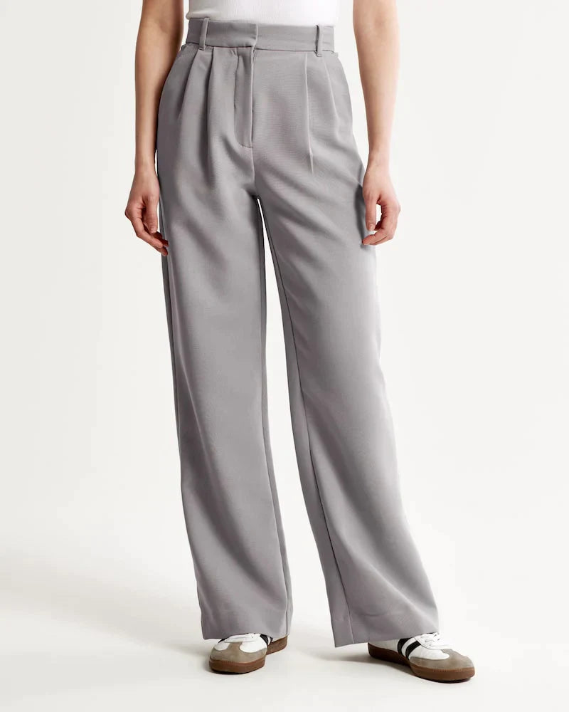 Stylische Design-Stoffhose