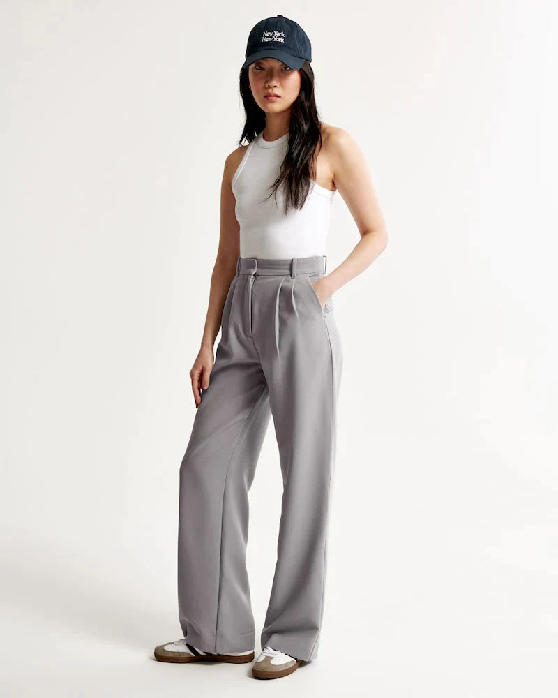 Stylische Design-Stoffhose