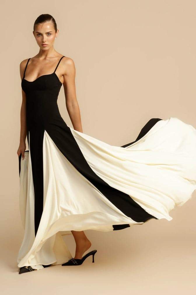 Maxikleid İm Eleganten A-Linien-Design