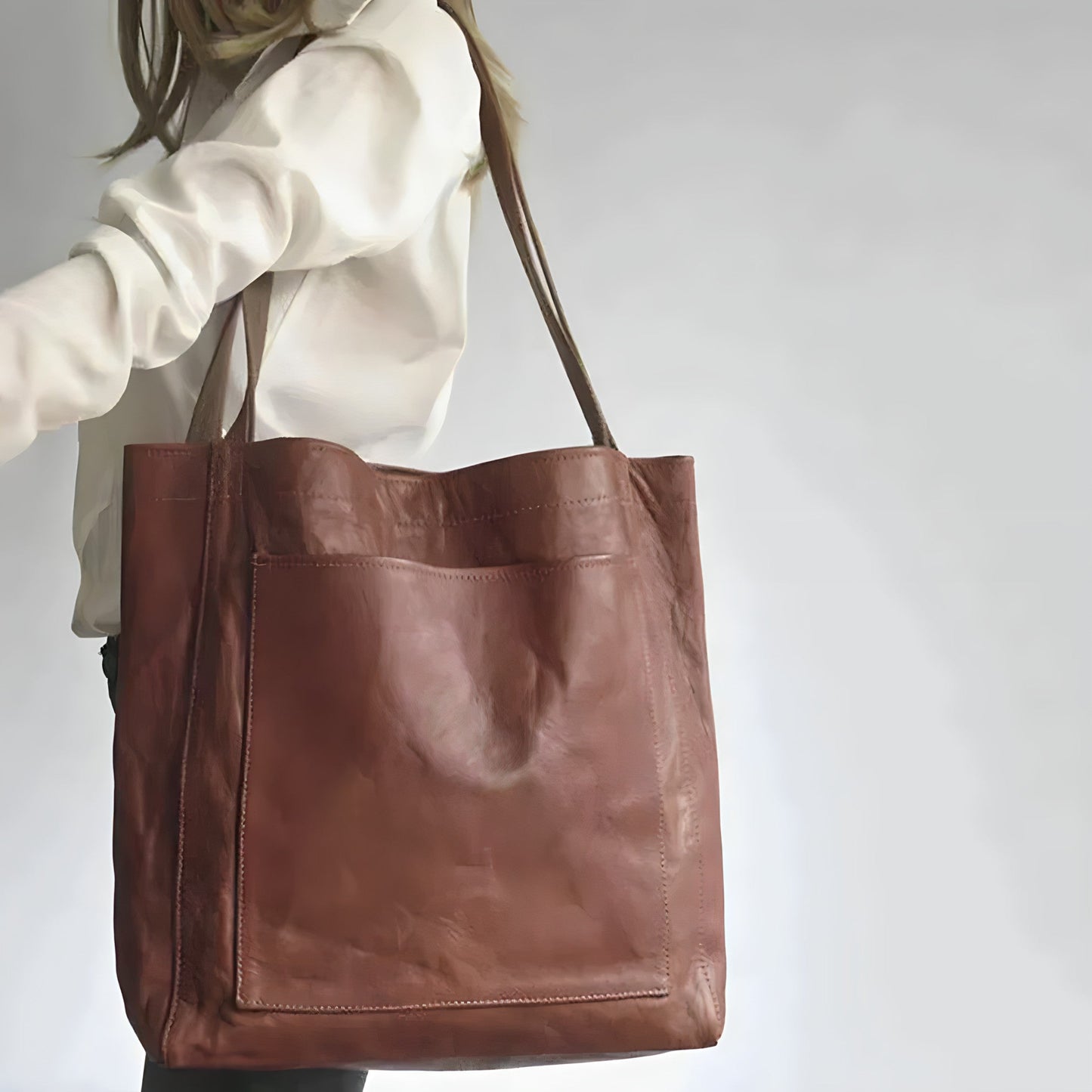 Stilvolles Design Damen Ledertasche