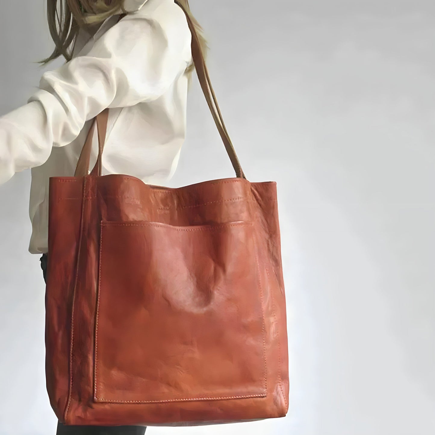 Stilvolles Design Damen Ledertasche