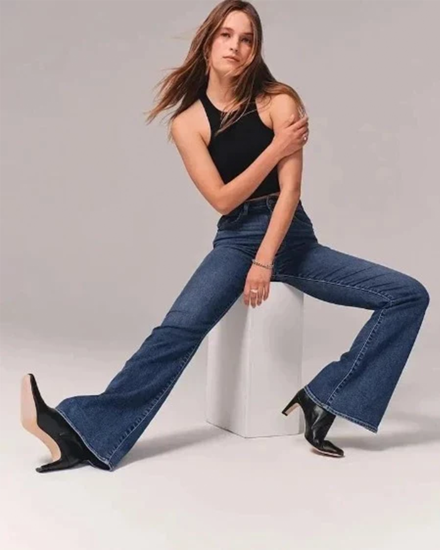 Stylische Designer-Jeans