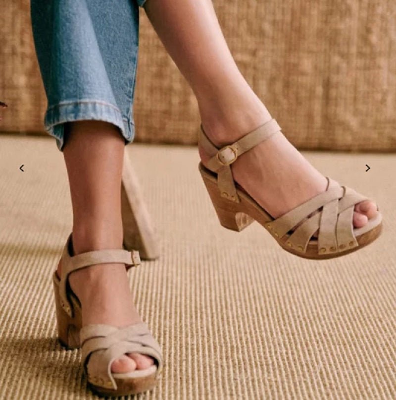 Stilvolle Designer-Sandalen
