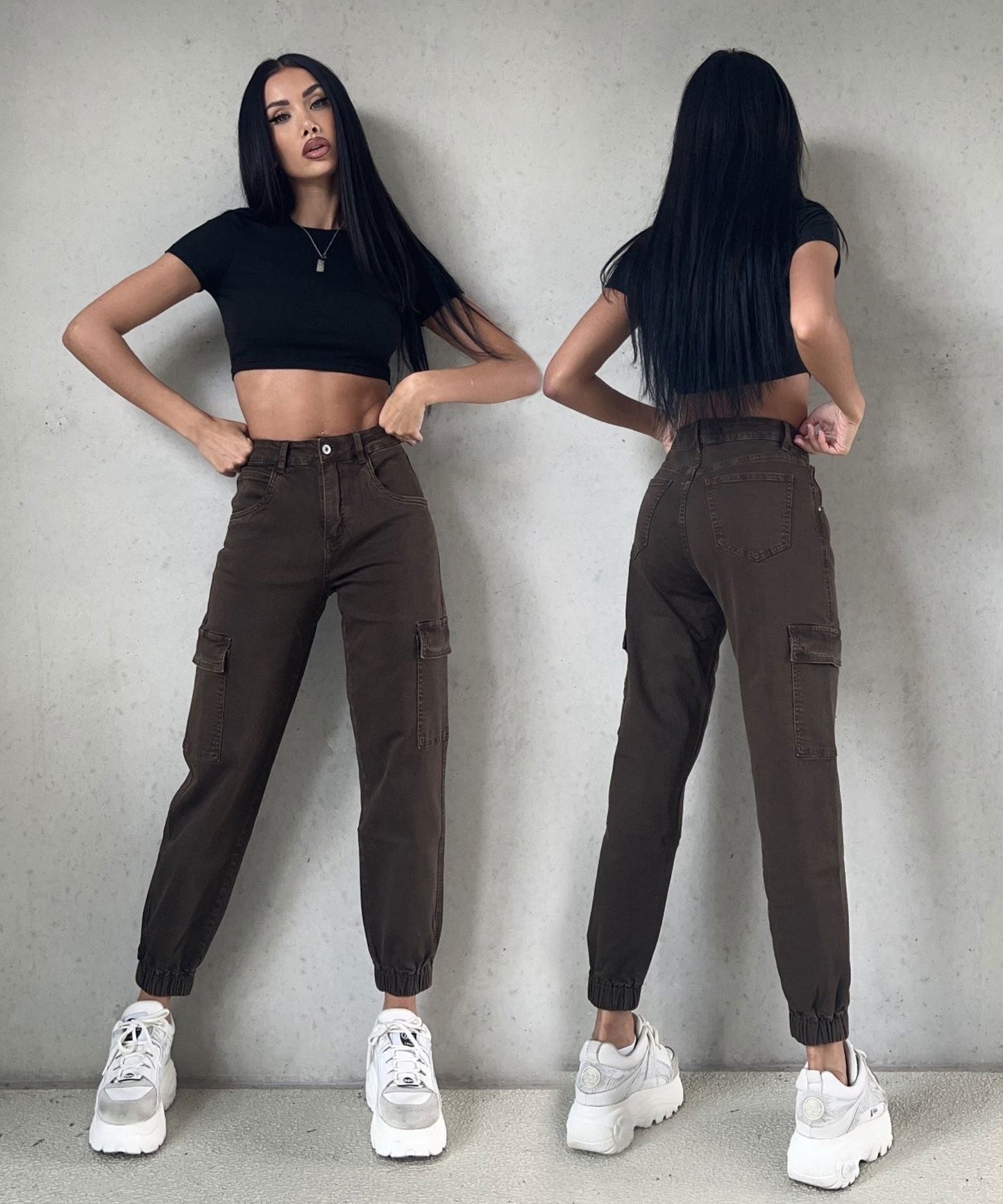Stilvolle Und Schlichte Cargohose