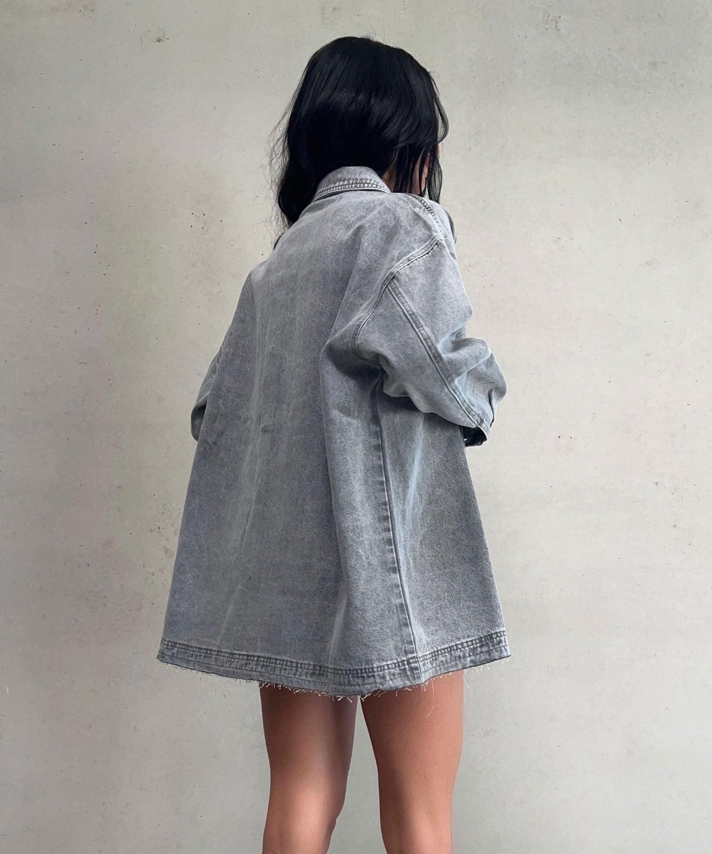 Jeanshemd Mit Stylischem Design