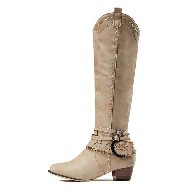 Knielange Stiefel İm Stilvollen Design