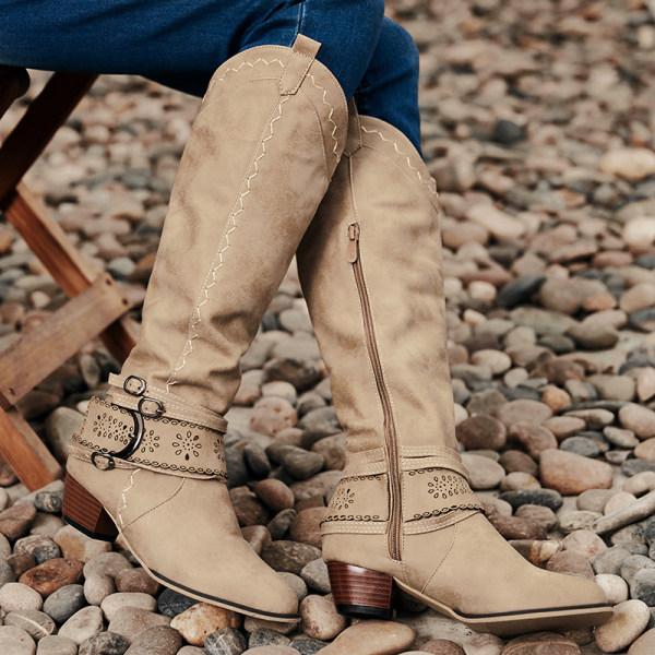 Knielange Stiefel İm Stilvollen Design